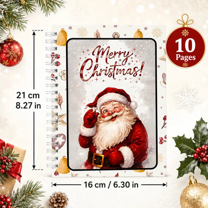DIY Spiral-Bound Christmas Gift Card Album with Surprise Pages