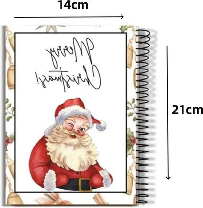 DIY Spiral-Bound Christmas Gift Card Album with Surprise Pages